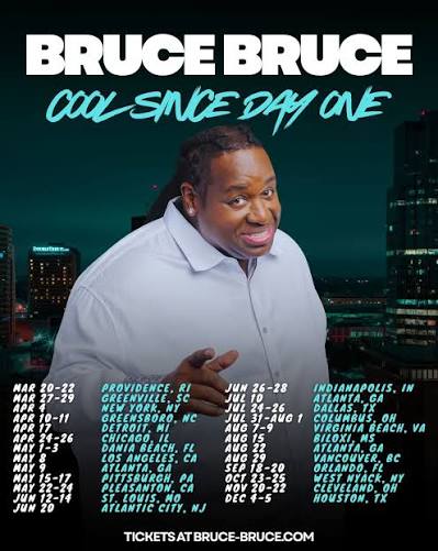 Bruce Bruce concert tour poster 2026 & 2027